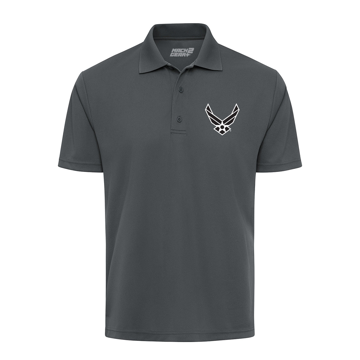 USAF Insignia Blackout — Charcoal