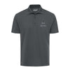 Space Force Vertical Delta Performance Polo - Charcoal