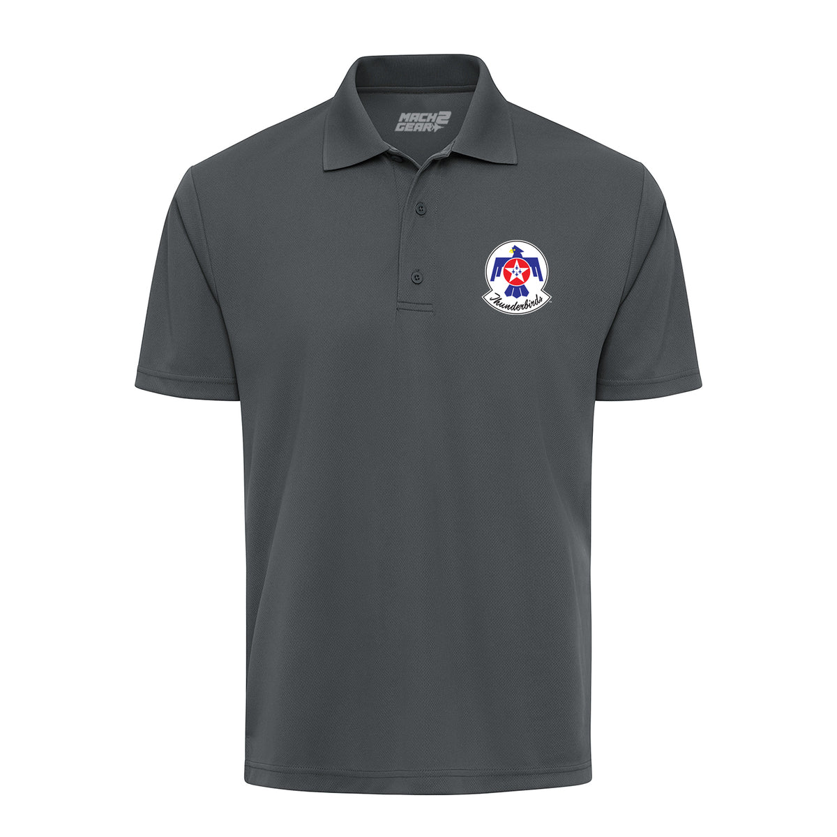 Thunderbirds Crest — Charcoal
