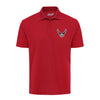 USAF Insignia Blackout Performance Polo - Red
