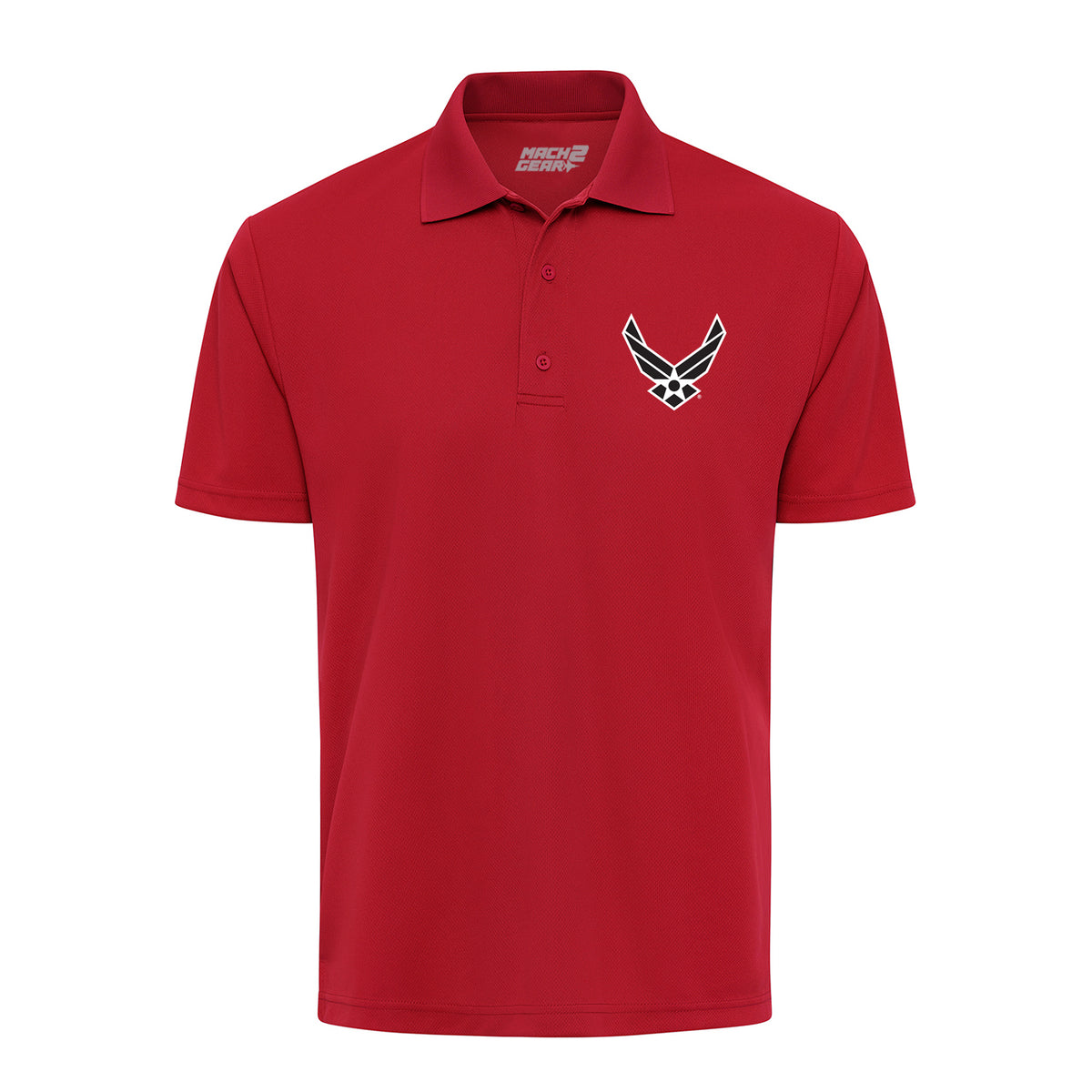 USAF Insignia Blackout — Red