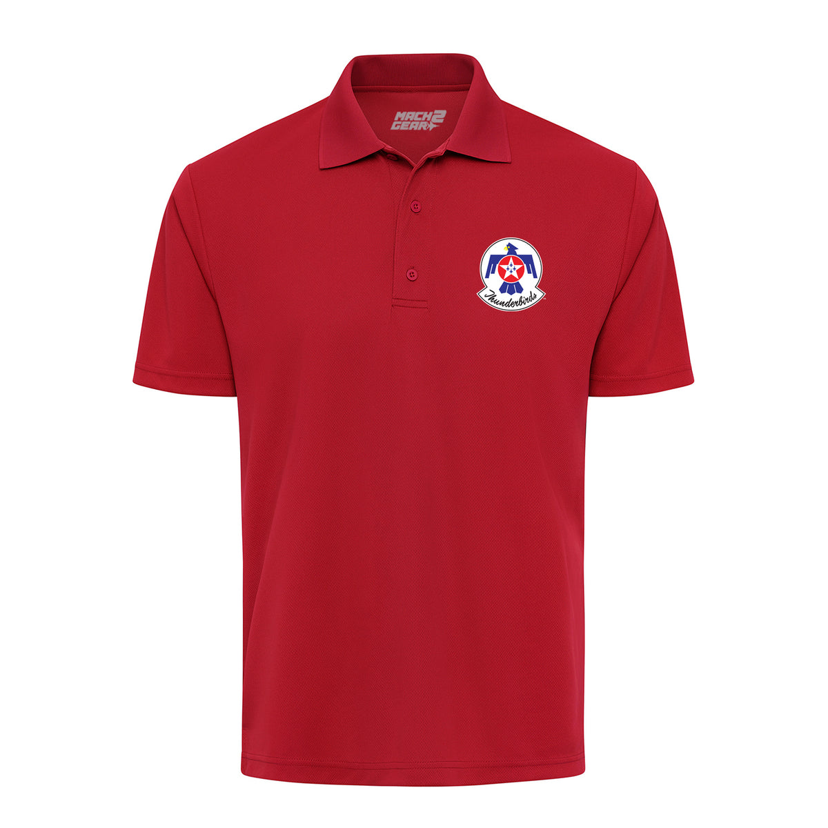 Thunderbirds Crest — Red