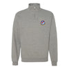 41st Flying Training Squadron Quarter Zip Sweatshirt - Heather Grey