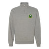 49th Flying Training Squadron Quarter Zip Sweatshirt - Heather Grey