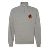 343rd Bomb Squadron Quarter Zip Sweatshirt - Heather Grey