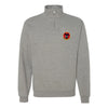 30th Reconnaissance Squadron Quarter Zip Sweatshirt - Heather Grey