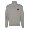 434th Flying Training Squadron Quarter Zip Sweatshirt - Heather Grey