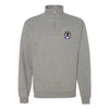 57th Fighter Squadron Quarter Zip Sweatshirt - Heather Grey