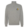 37th Flying Training Squadron Quarter Zip Sweatshirt - Heather Grey