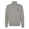 14th Weapons Squadron Quarter Zip Sweatshirt - Heather Grey