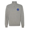 13th Bomb Squadron Quarter Zip Sweatshirt - Heather Grey