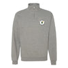 433rd Weapons Squadron Quarter Zip Sweatshirt - Heather Grey