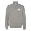 325th Weapons Squadron Quarter Zip Sweatshirt - Heather Grey