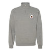 20th Bomb Squadron Quarter Zip Sweatshirt - Heather Grey