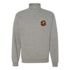 6th Weapons Squadron Quarter Zip Sweatshirt - Heather Grey