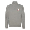 188th Rescue Squadron Quarter Zip Sweatshirt - Heather Grey