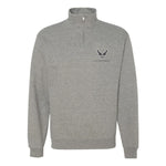 USAF Insignia Blackout Tagline — Heather Grey