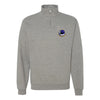 34th Weapons Squadron Quarter Zip Sweatshirt - Heather Grey