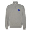 309th Fighter Squadron Quarter Zip Sweatshirt - Heather Grey