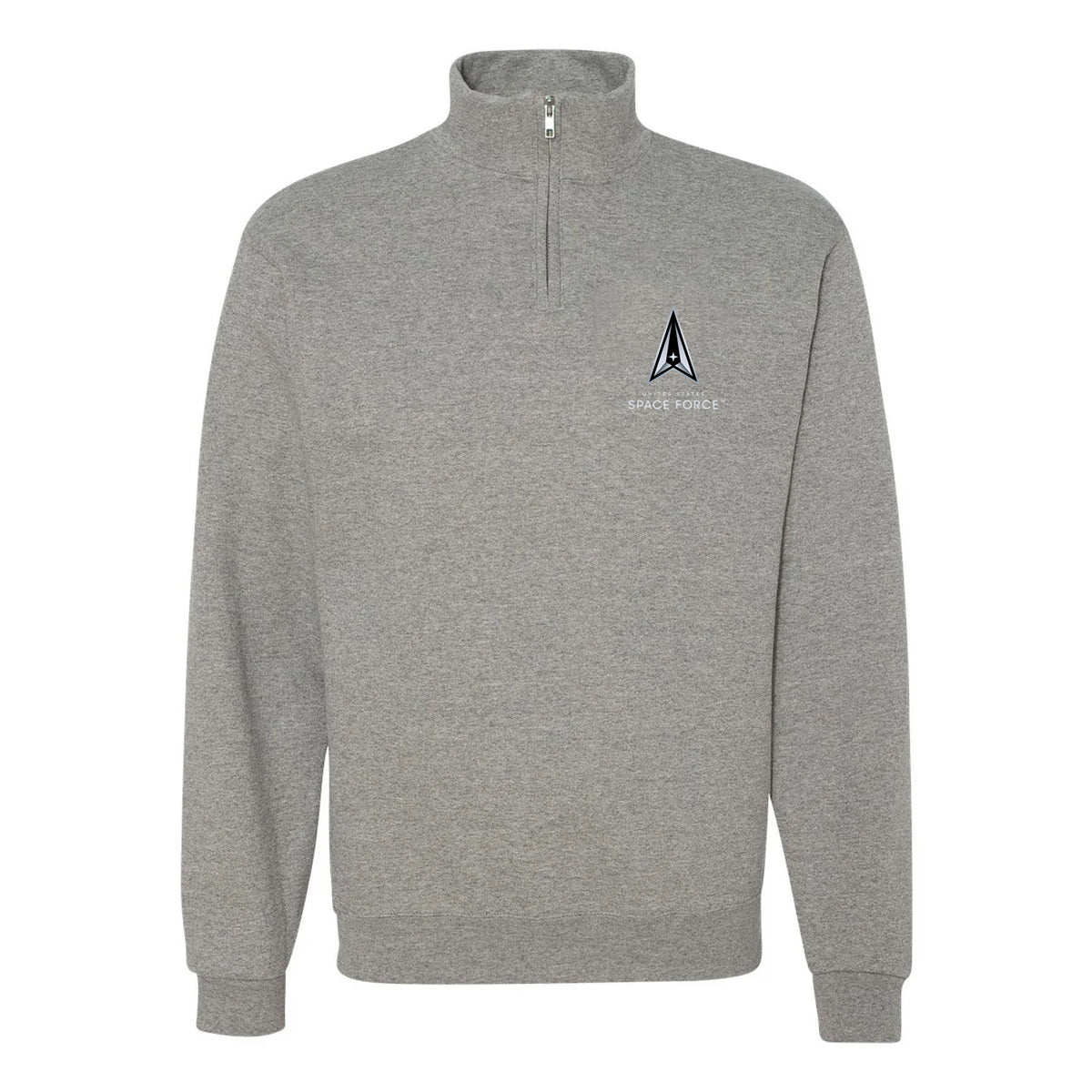 Space Force Vertical Delta — Heather Grey