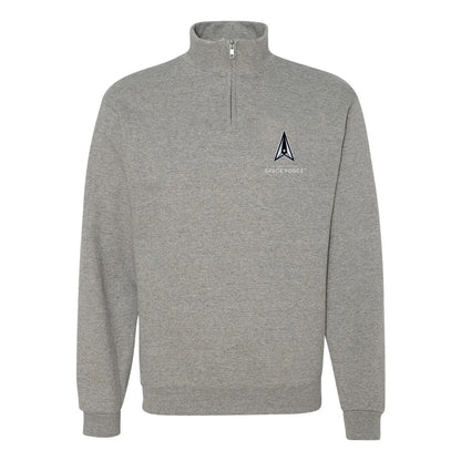 Space Force Vertical Delta — Heather Grey