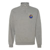 16th Weapons Squadron Quarter Zip Sweatshirt - Heather Grey