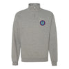 427th Special Operations Squadron Quarter Zip Sweatshirt - Heather Grey