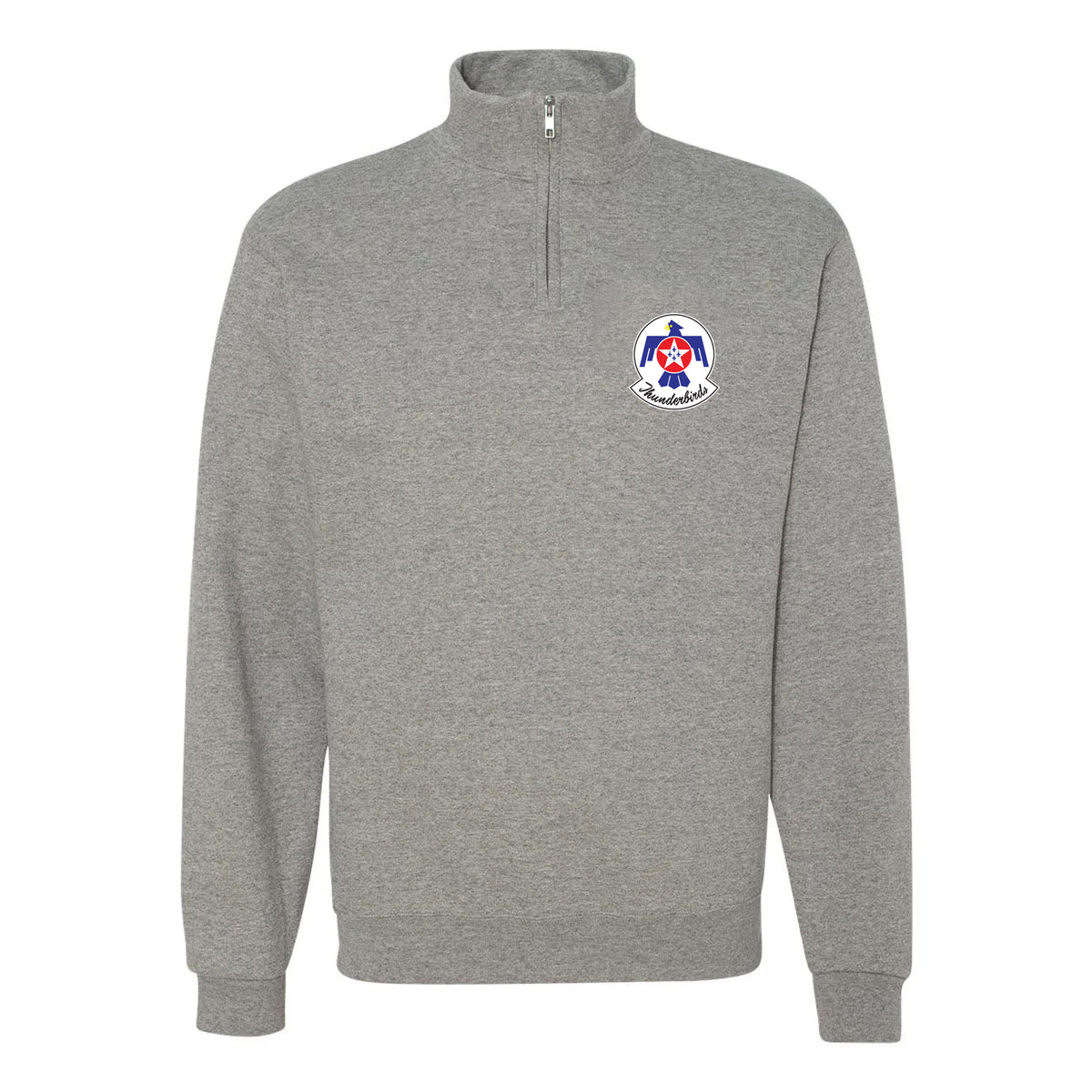 Thunderbirds Crest — Heather Grey