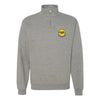26th Weapons Squadron Quarter Zip Sweatshirt - Heather Grey