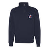 World War II Roundel Quarter Zip Sweatshirt - Navy
