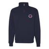 350th Air Refueling Squadron Quarter Zip Sweatshirt - Navy
