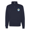 301st Fighter Squadron Quarter Zip Sweatshirt - Navy