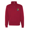 130th Rescue Squadron Quarter Zip Sweatshirt - Red