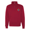 44th Reconnaissance Squadron Quarter Zip Sweatshirt - Red