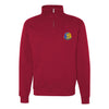 37th Flying Training Squadron Quarter Zip Sweatshirt - Red