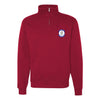 36th Rescue Squadron Quarter Zip Sweatshirt - Red