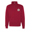 20th Bomb Squadron Quarter Zip Sweatshirt - Red