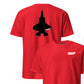 F-35 "Panther" Stealth Silhouette Front & Back T-Shirt