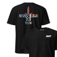A-10 "Warthog" Rivet Flag Front & Back T-Shirt