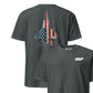 F-15 "Eagle" Rivet Flag Front & Back T-Shirt