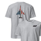 F-4 "Phantom" Rivet Flag Front & Back T-Shirt