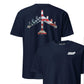 B-52 "BUFF" Rivet Flag Front & Back T-Shirt