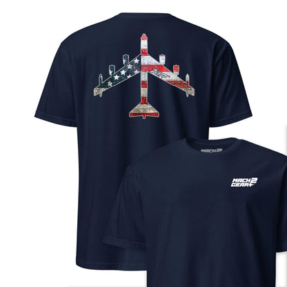 B-52 "BUFF" Rivet Flag Front & Back T-Shirt