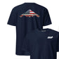 B-2 "Spirit" Rivet Flag Front & Back T-Shirt