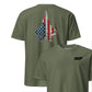 F-22 "Raptor" Rivet Flag Front & Back T-Shirt