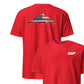 B-2 "Spirit" Rivet Flag Front & Back T-Shirt