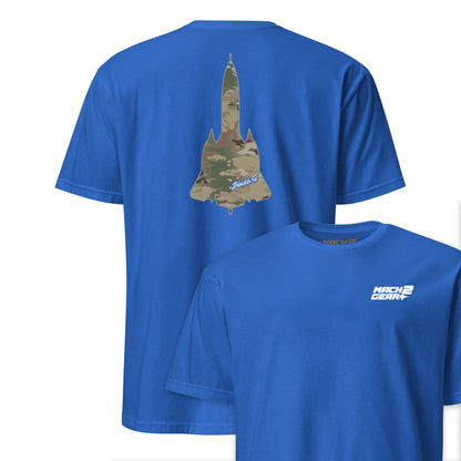 SR-71 "Blackbird" OCP Camo Silhouette Front & Back T-Shirt