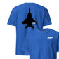 F-15 "Eagle" Stealth Silhouette Front & Back T-Shirt