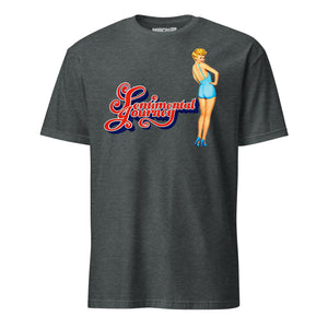 "Sentimental Journey" B-17 Nose Art T-Shirt