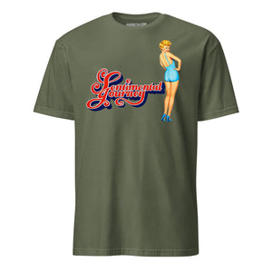 "Sentimental Journey" B-17 Nose Art T-Shirt